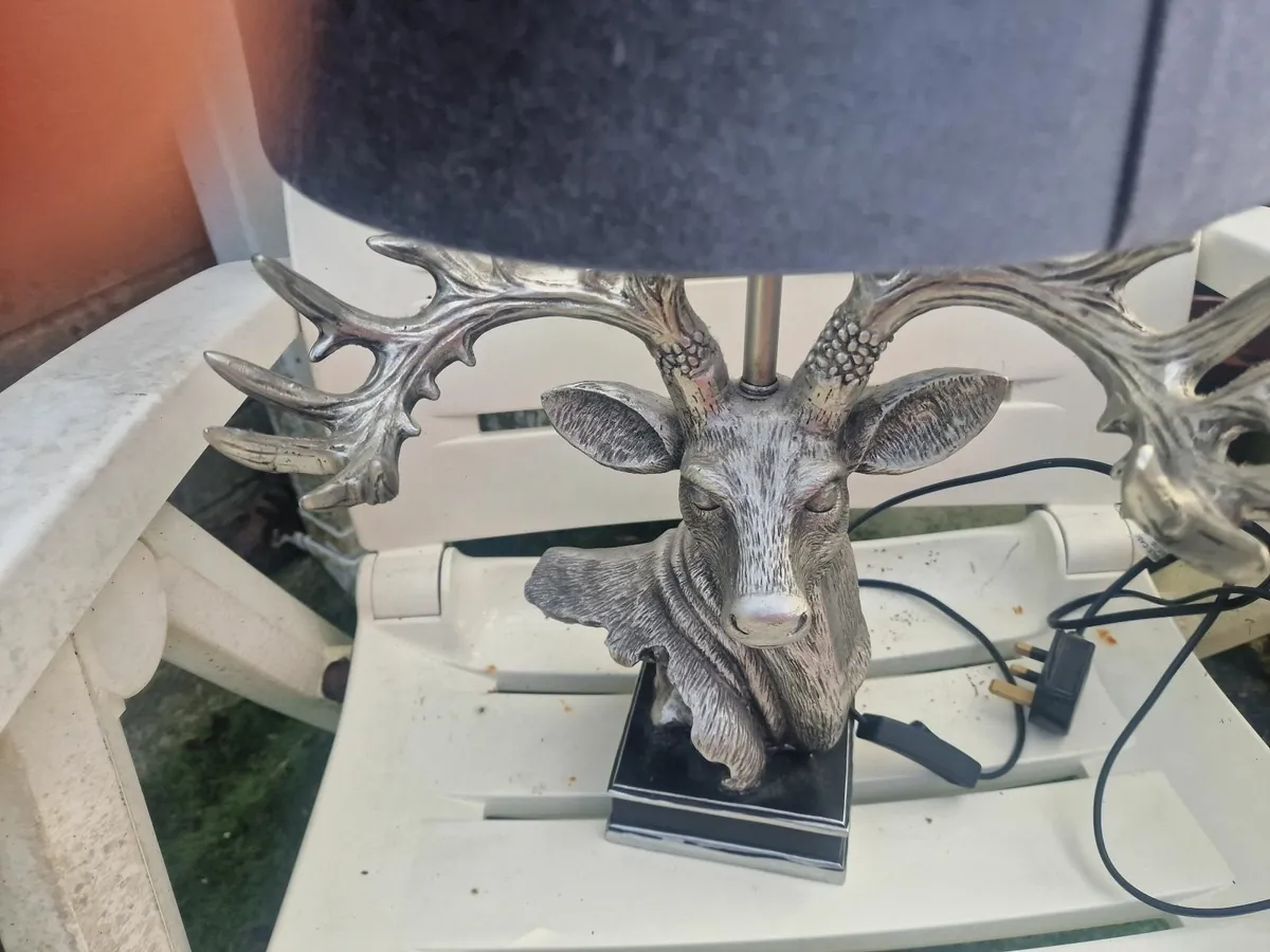 Reindeer  lamp . - Image 4