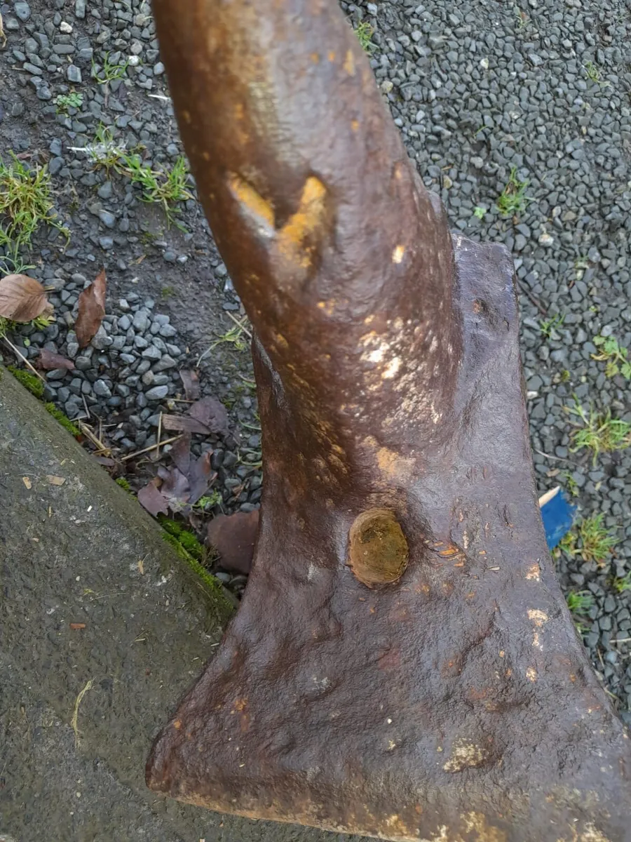 Forged anvil rare Bavarian 1600s shipyard - Image 3