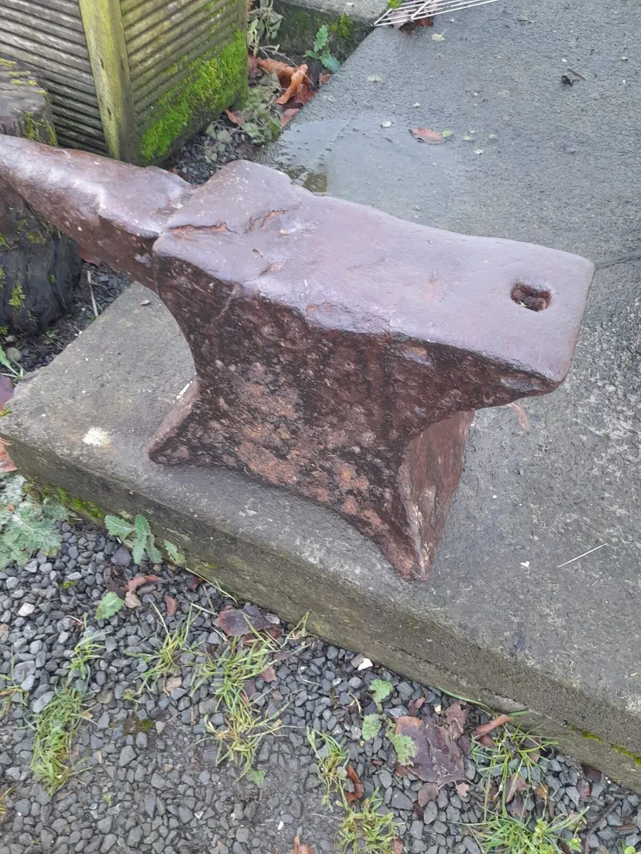 Forged anvil rare Bavarian 1600s shipyard - Image 4