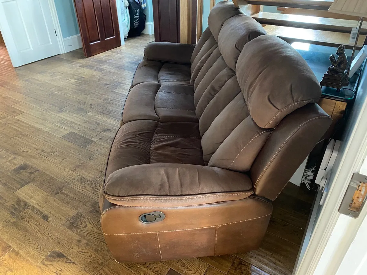 Sofa 3Seater Recliner (Manual) - Image 4