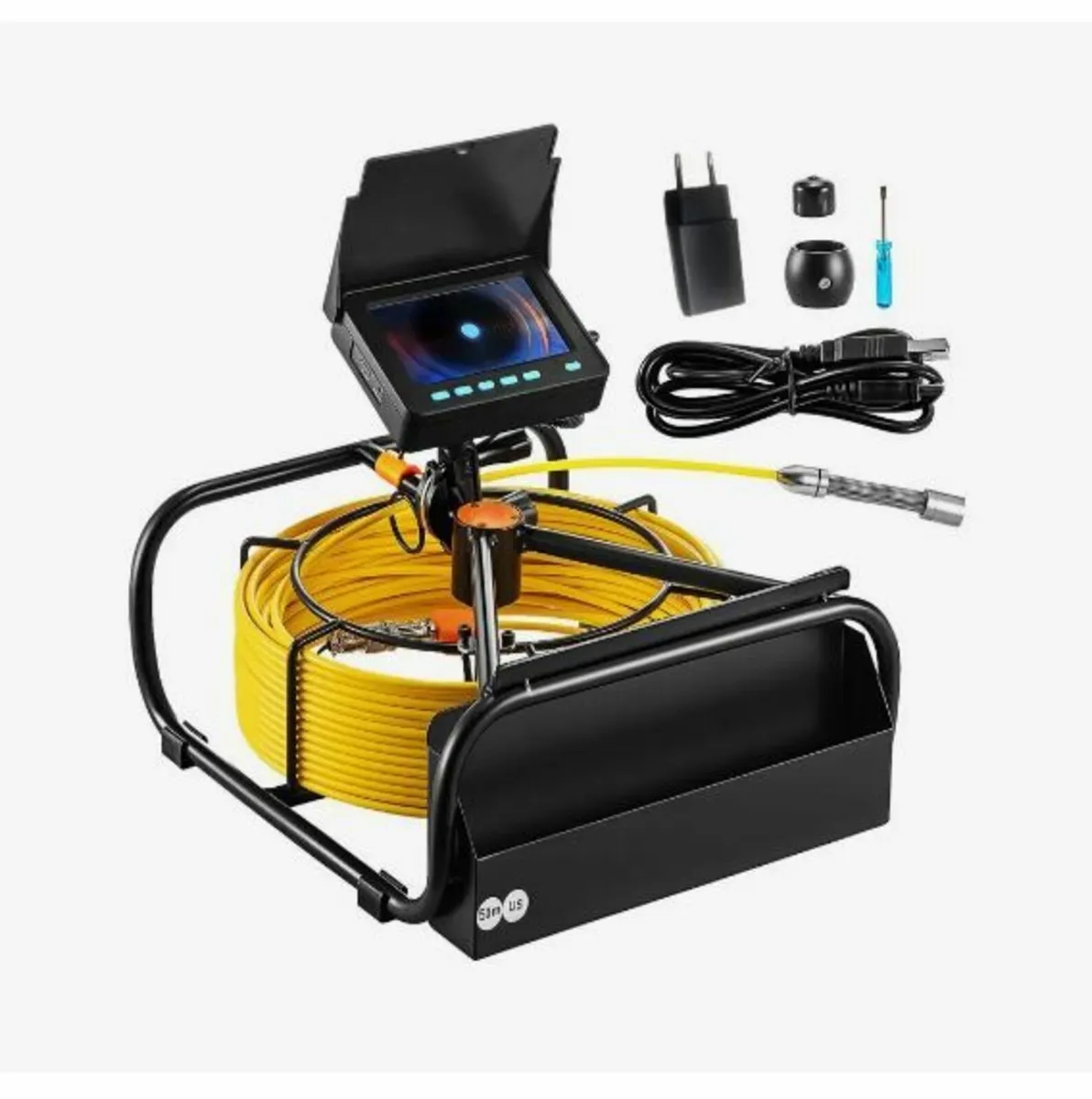 Sewer Camera, 164 ft/50 m, 4.3-inch - Image 1