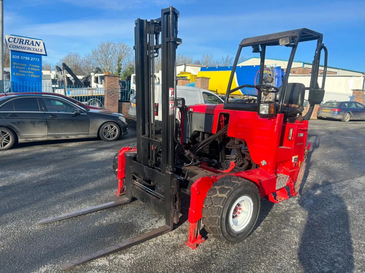 2014 Moffett mounty m5 fork lift 1300hours - Image 1