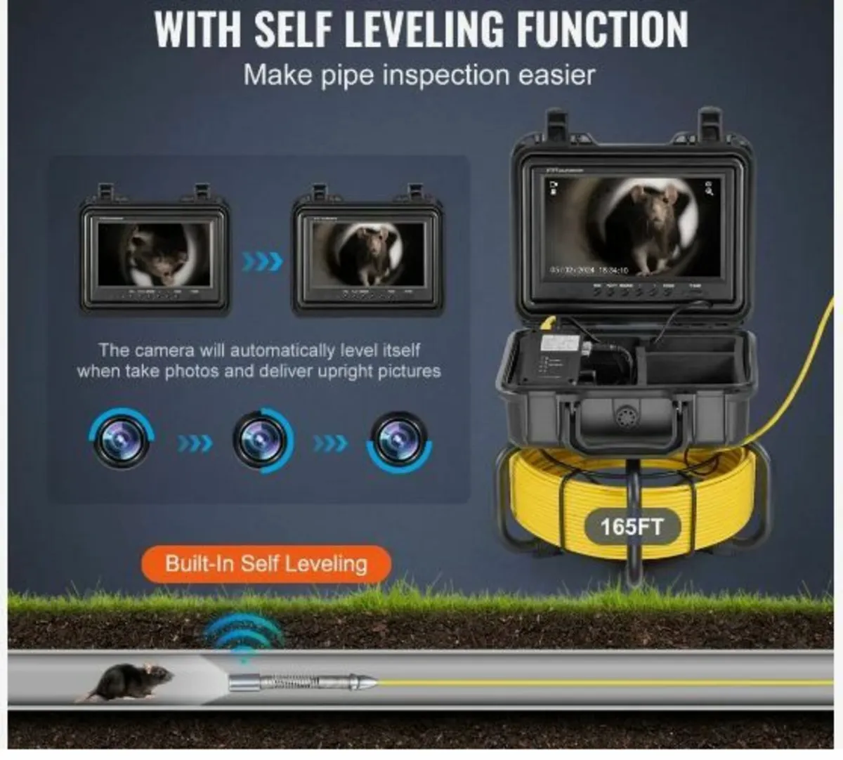 Sewer Camera, 165 ft/50m - Image 2