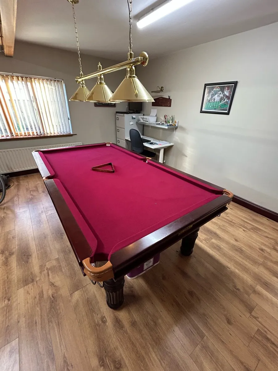 Riley snooker table - Image 1