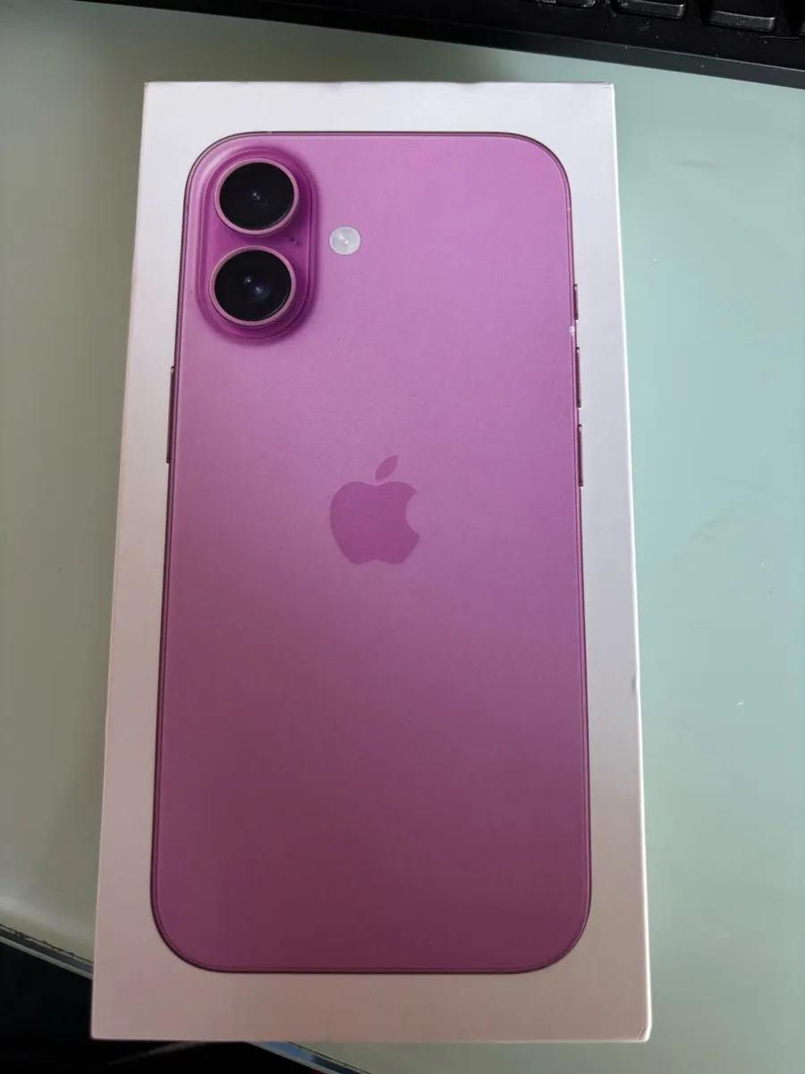 iPhone 16 Pink BRAND NEW - Image 1