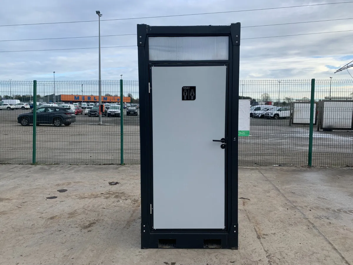 NEW/UNUSED PORTABLE SINGLE TOILET UNIT FOR AUCTION - Image 1