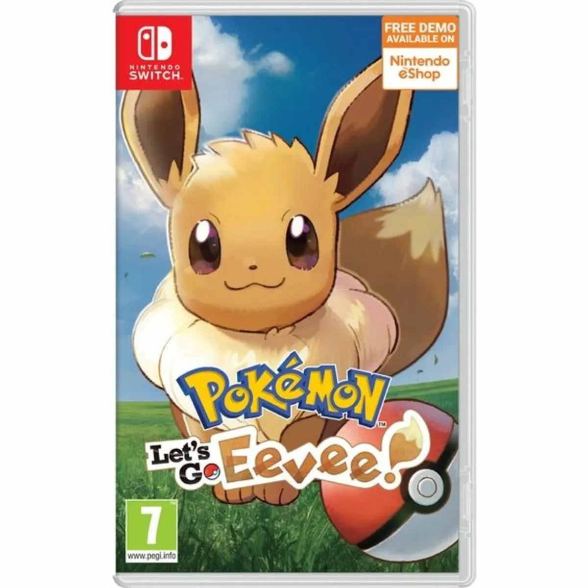 Pokemon Let's Go Eevee game Nintendo Switch consol - Image 1