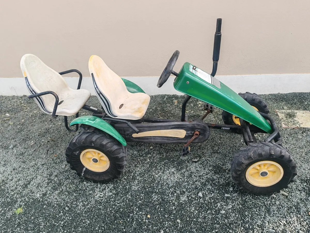 John Deere Berg peddle go cart - Image 4