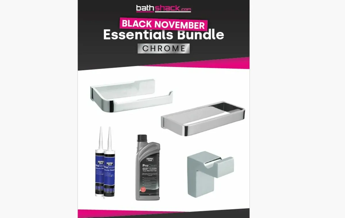 Bathshack Premium "Essentials" Bundle - Chrome
