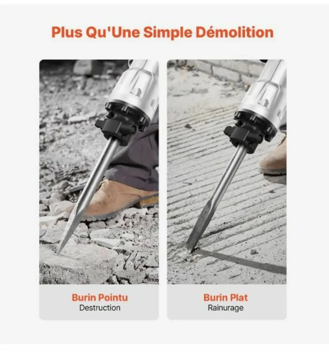 Demolition Jack Hammer, 3500W - Image 3