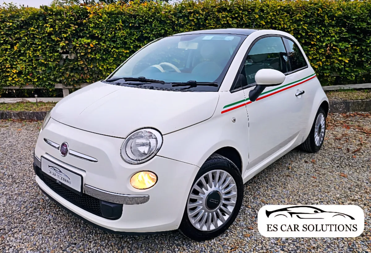 12 Fiat 500 1.2 Pertrol New 15 Month NCT - Image 1