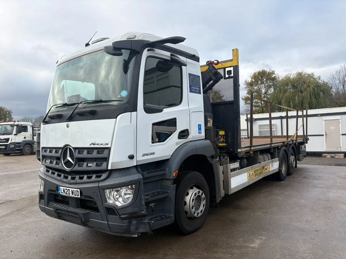 MERCEDES AROCS CRANE TRUCK - Image 4