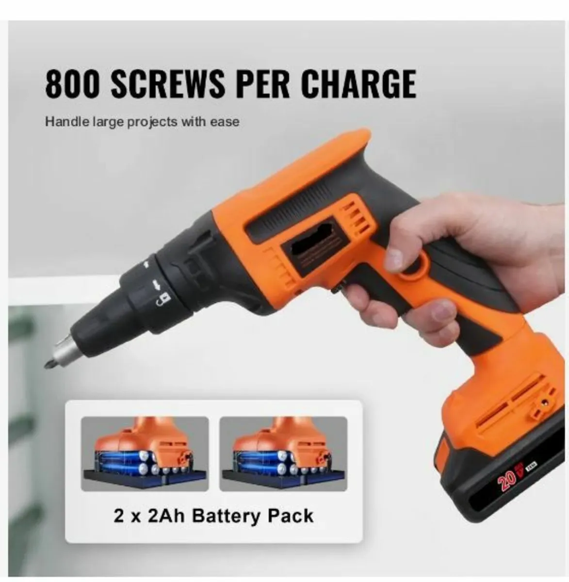 Drywall Screw Gun, 20V Max - Image 2