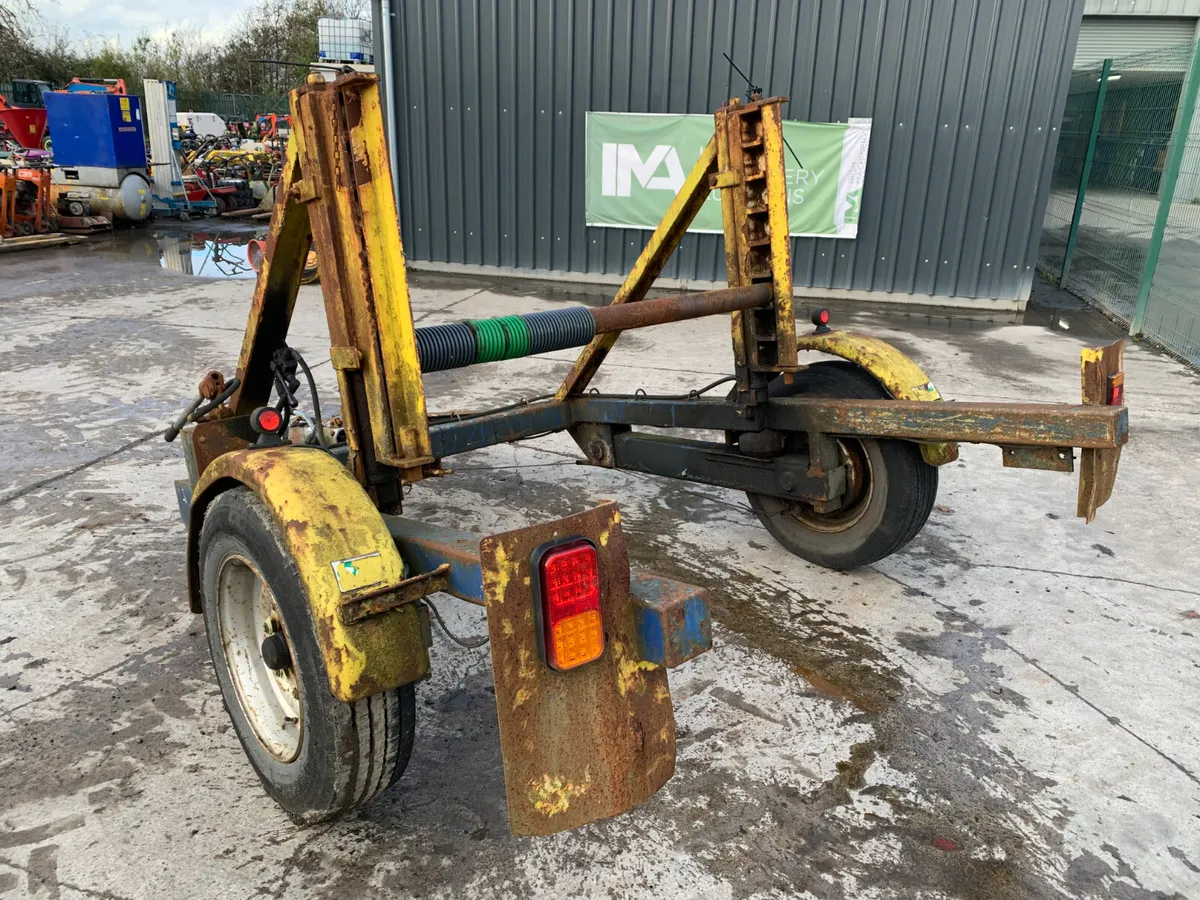 SINGLE AXLE CABLE TRAILER FOR AUCTION - NAAS - Image 3