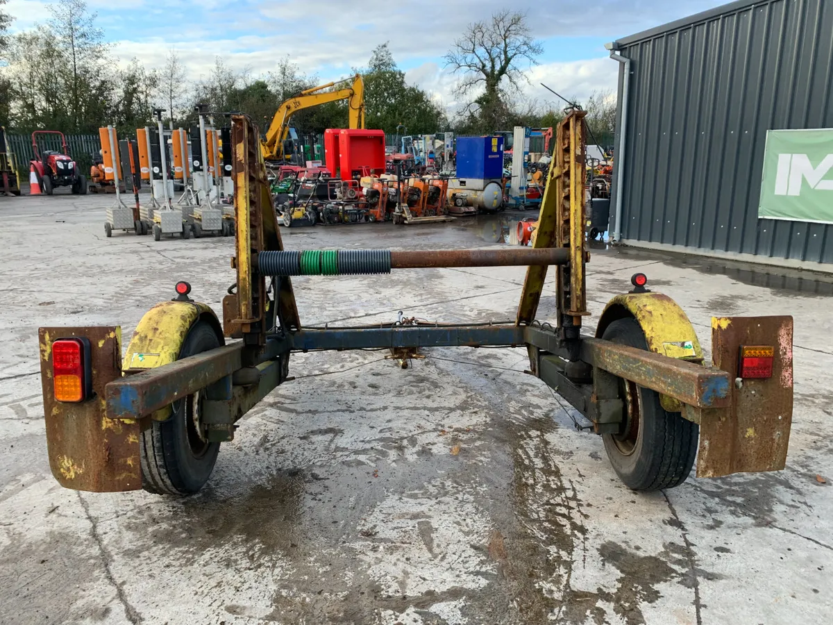 SINGLE AXLE CABLE TRAILER FOR AUCTION - NAAS - Image 4