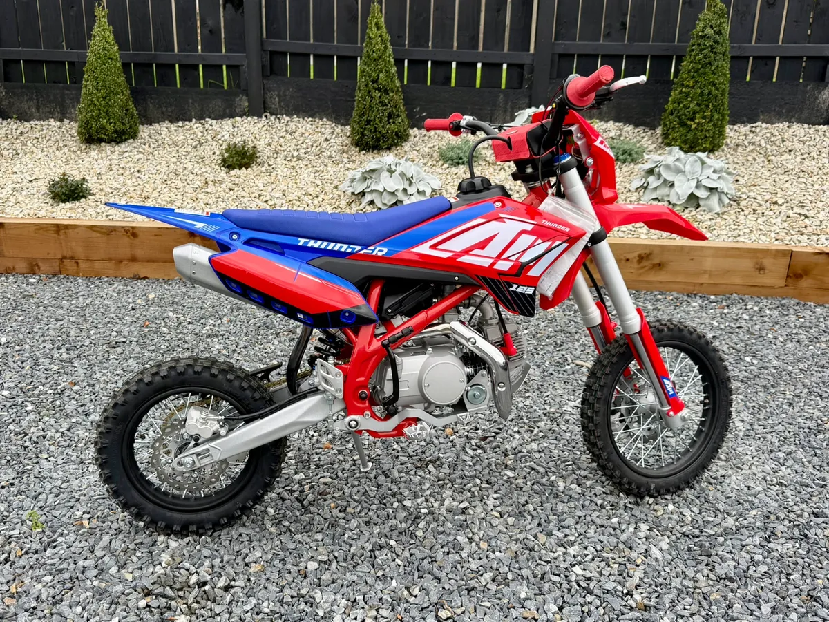 NEW APOLLO THUNDER 125CC KEY START PIT BIKE - Image 1