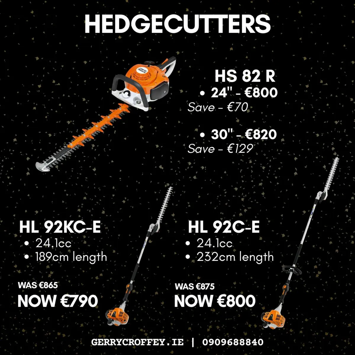 Stihl Hedgecutter ~ Black Friday at Gerry Croffeys - Image 3