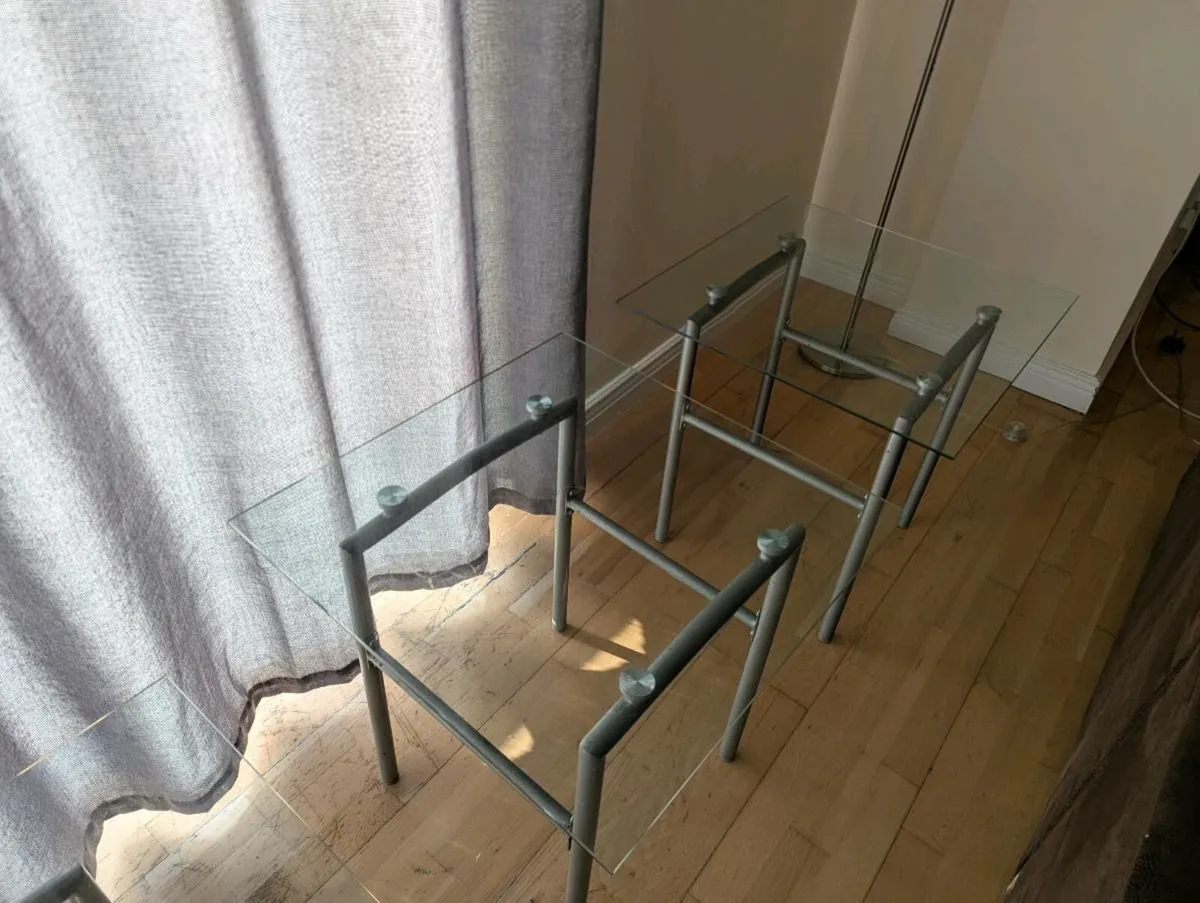 Glass coffee table - Image 2