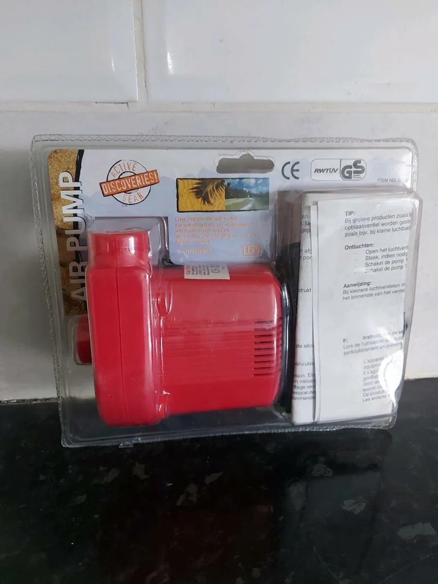 Low pressure 12V air pump