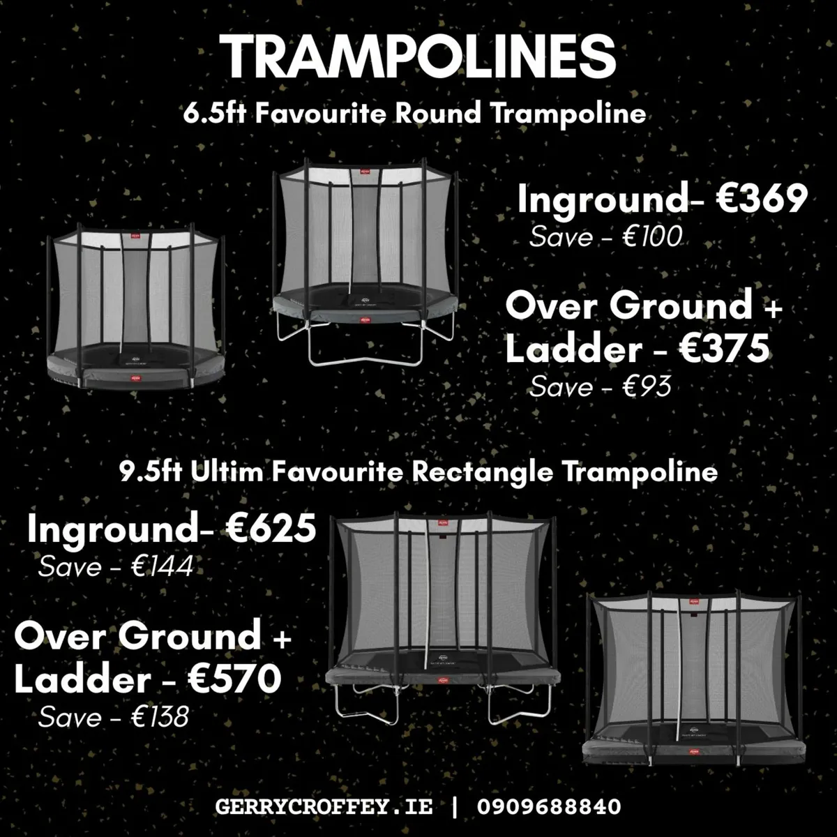 Berg Trampolines ~ Black Friday at Gerry Croffey's - Image 3