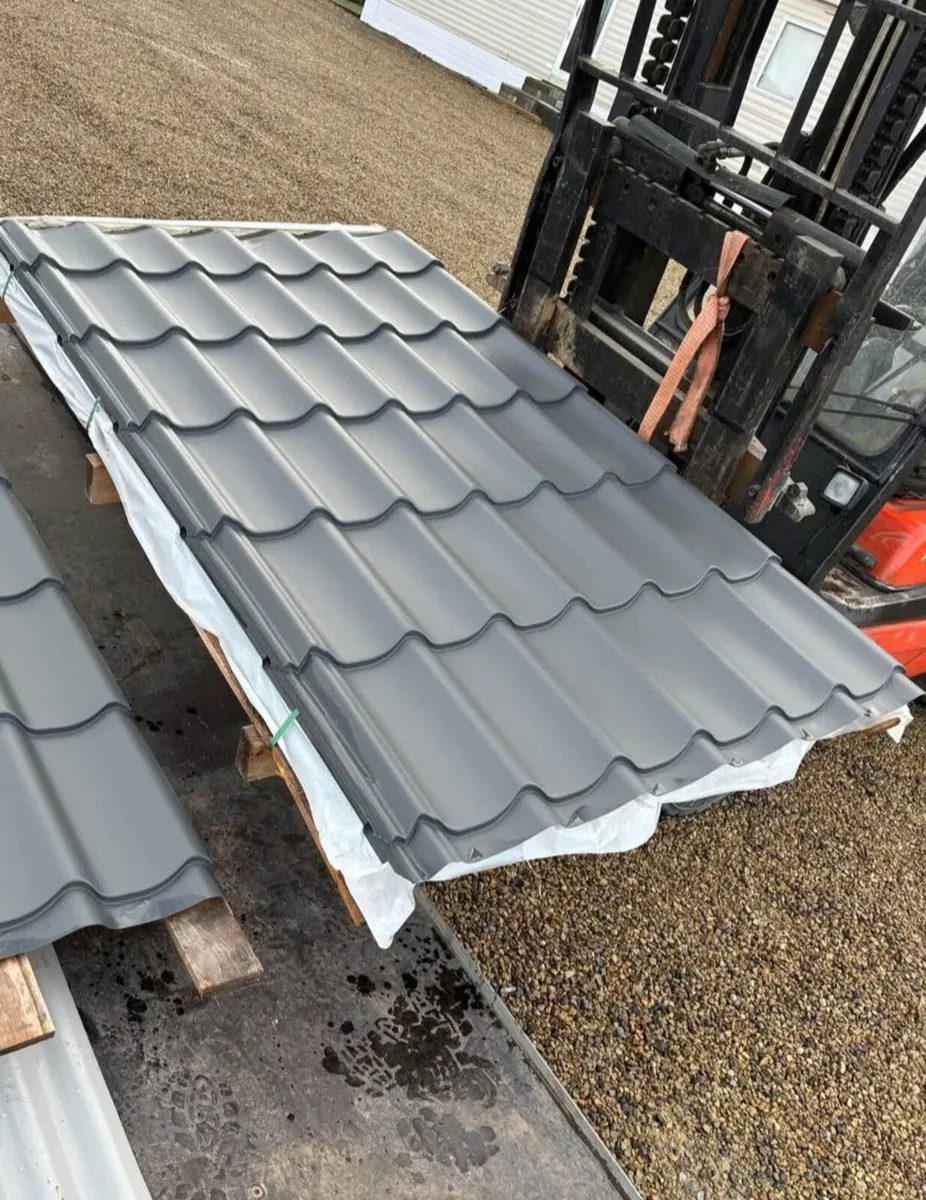 Tile effect cladding Roof sheets - Image 1