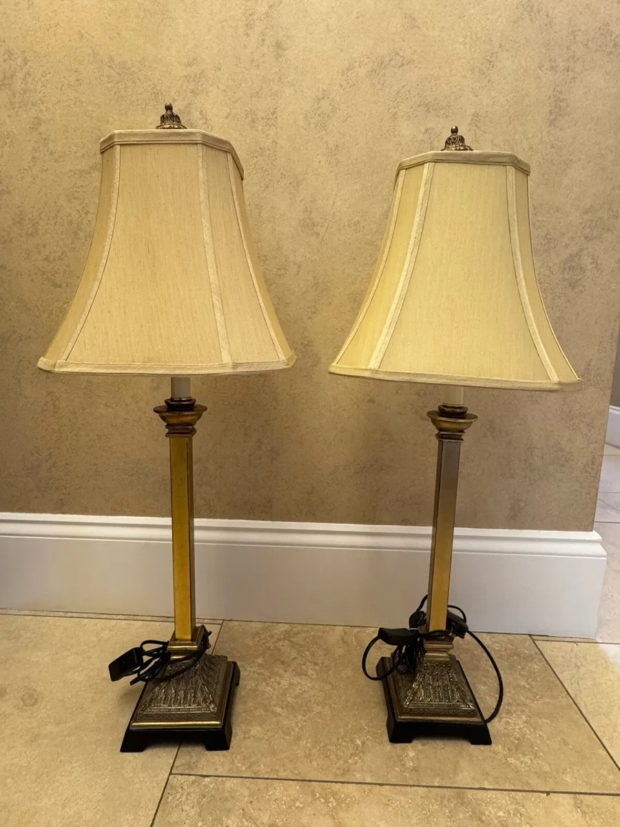 Pair of lamps by Genesis Uttermost Lighting New - Image 1