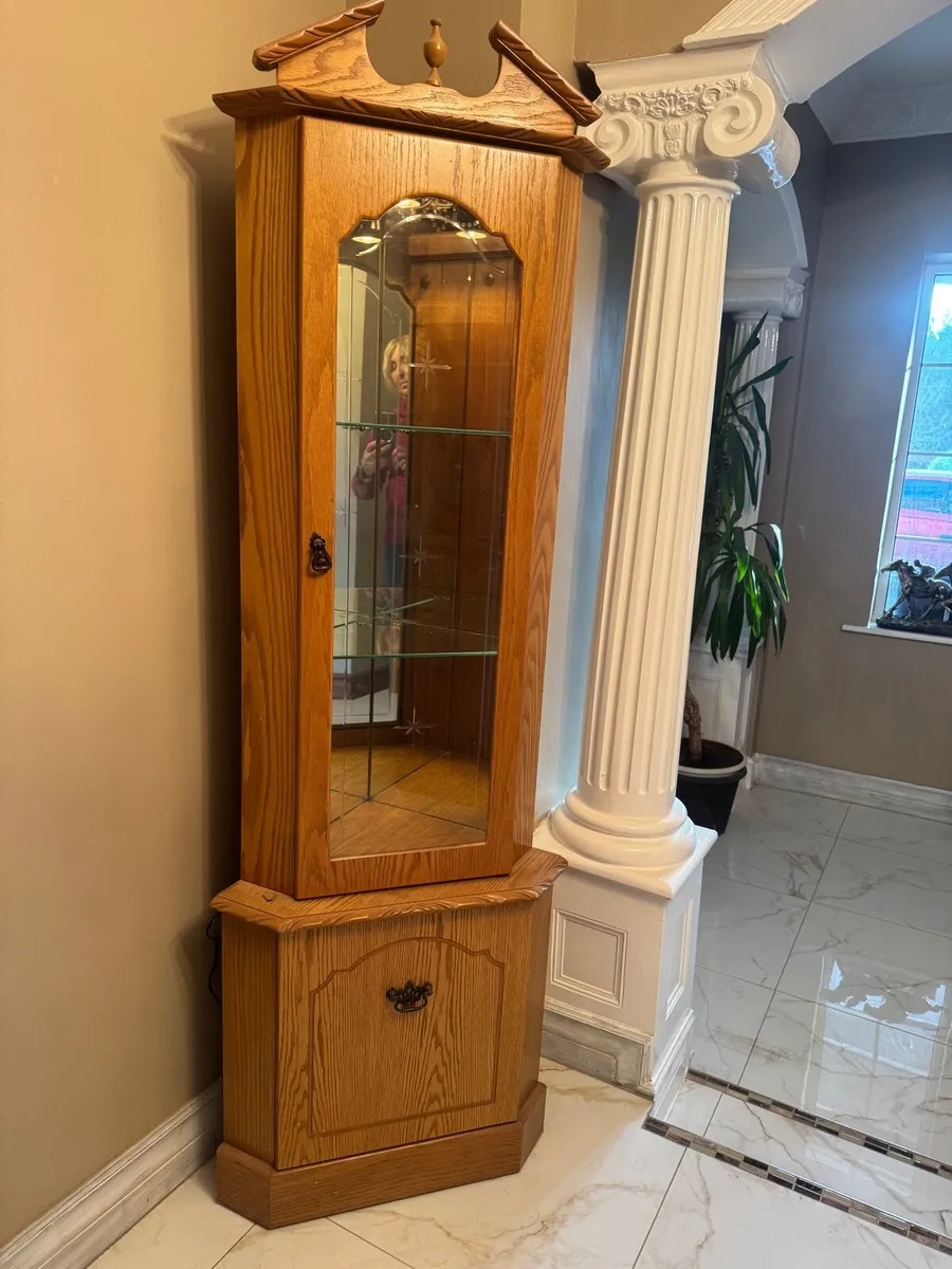 2 x Pine corner units - Image 1