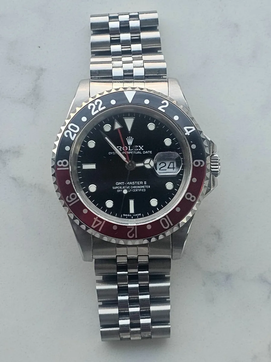 Rolex 16710 GMT Coke on jubilee bracelet - Image 2