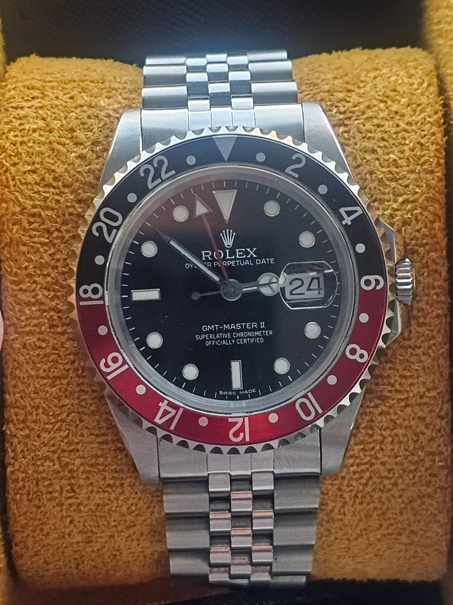 Rolex 16710 GMT Coke on jubilee bracelet - Image 1