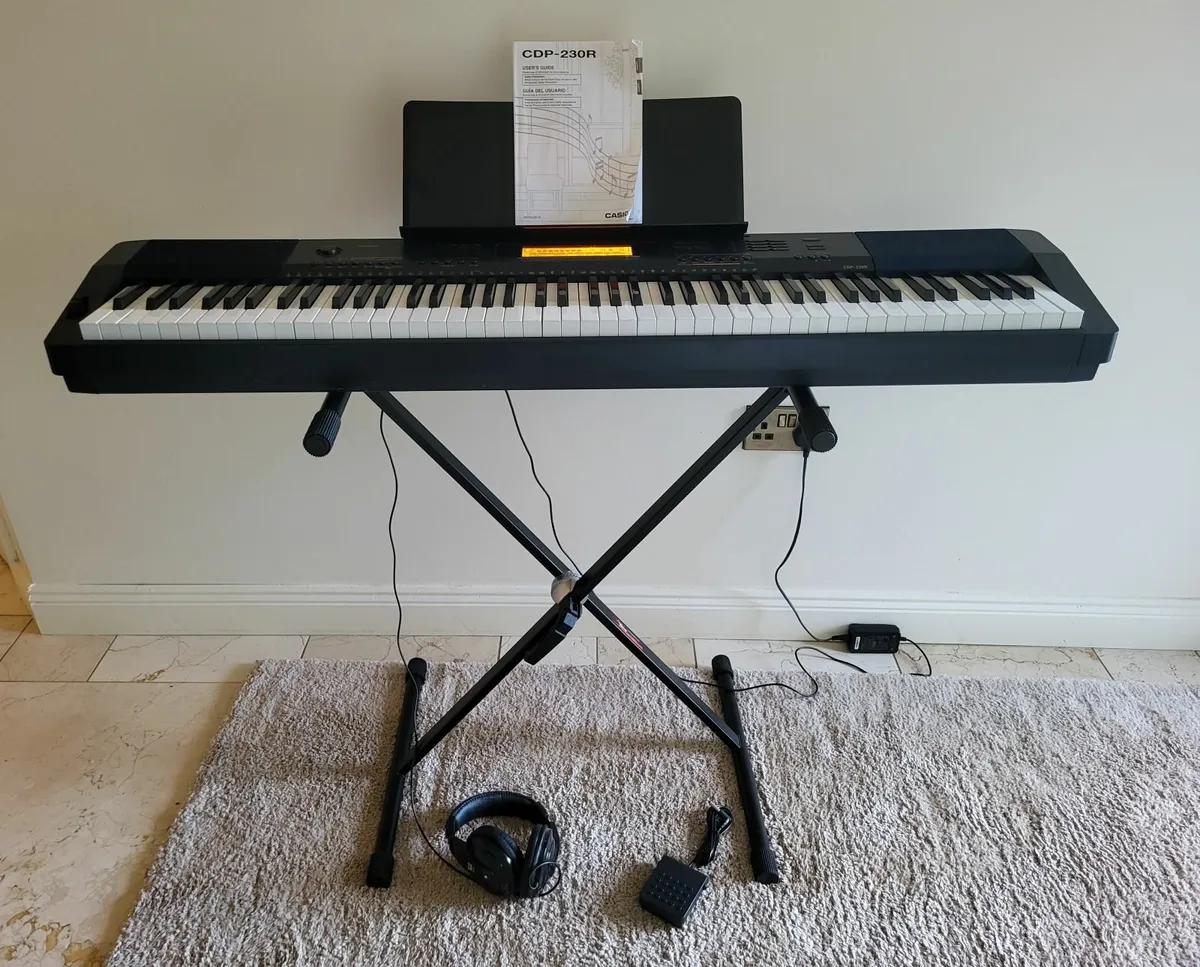 Casio Digital Piano CDP-230RBK - Image 1