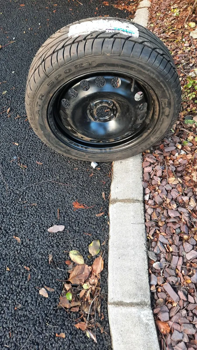 New tyre +Wheel-195-55-R-16 - Image 1