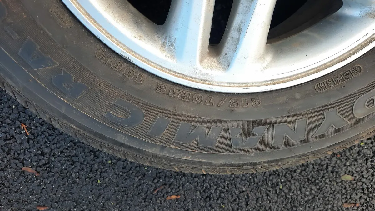 Alliminuim wheel & Tyre- NEW x 1--Toyota jeep - Image 3