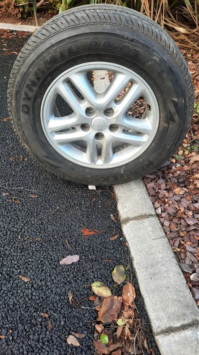 Alliminuim wheel & Tyre- NEW x 1--Toyota jeep - Image 4