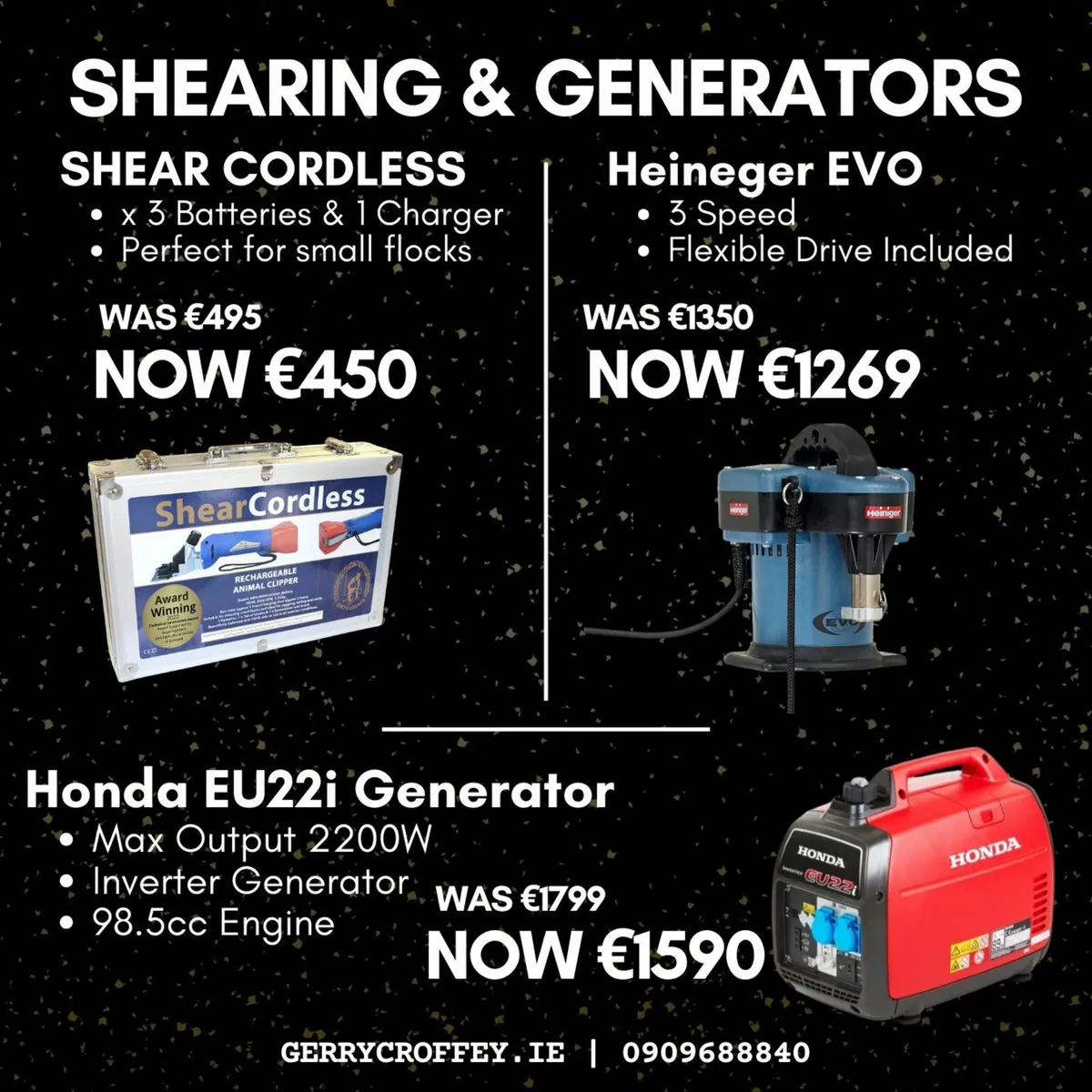 Generators & Shearing Machines Black Friday Sale - Image 2