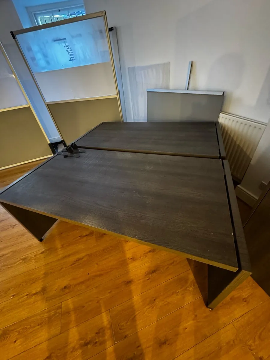 2 large Office desks (free) - Image 3