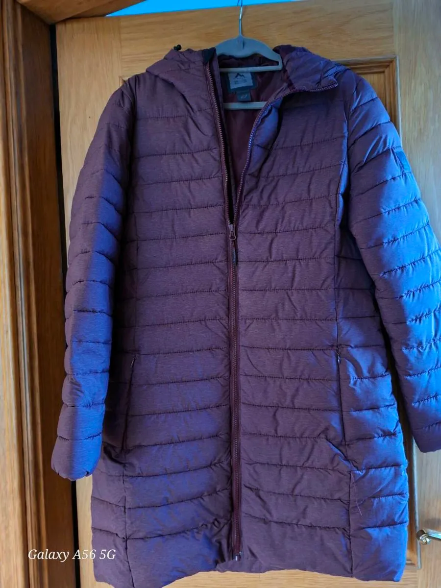 McKinley plum quilted coat - Image 1
