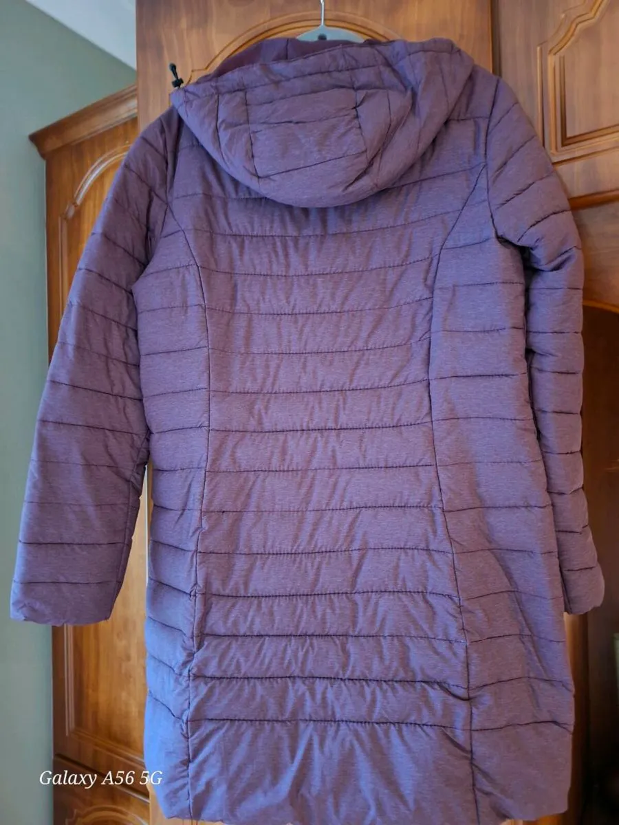 McKinley plum quilted coat - Image 2