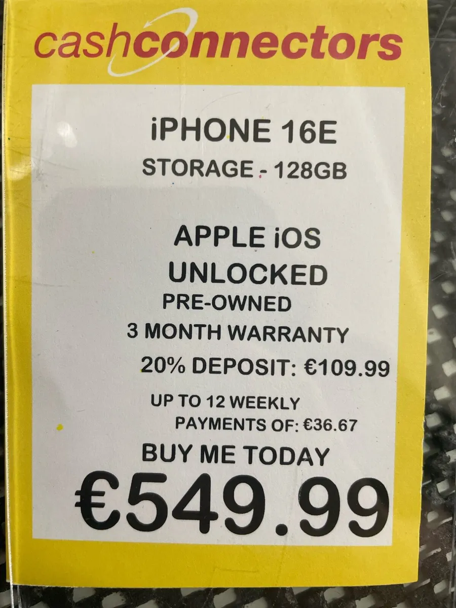 i Phone 16E - Image 2