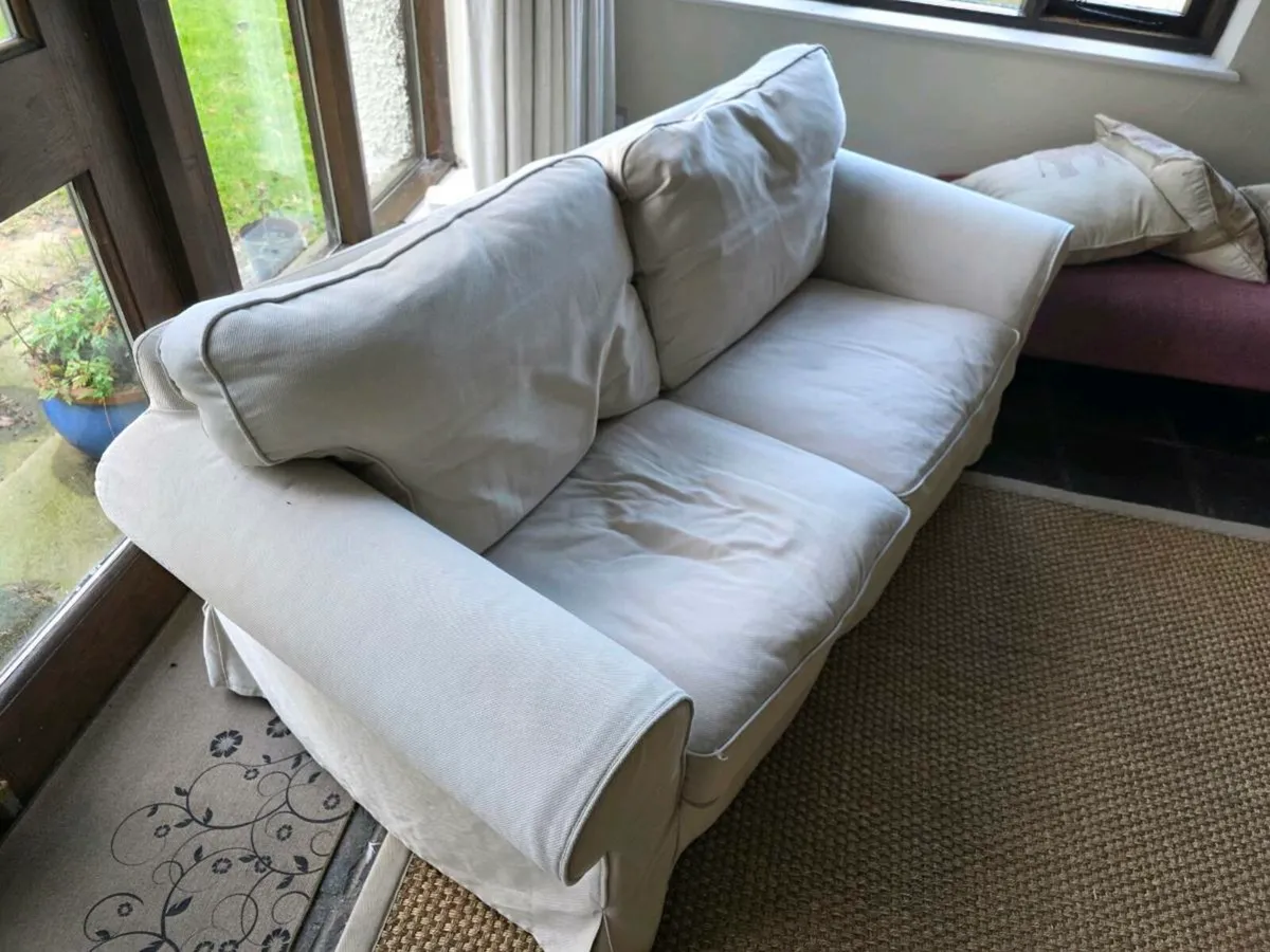 IKEA 2 seater cream - Image 1