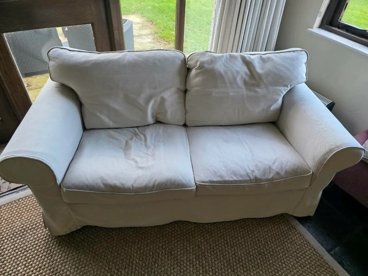 IKEA 2 seater cream - Image 2