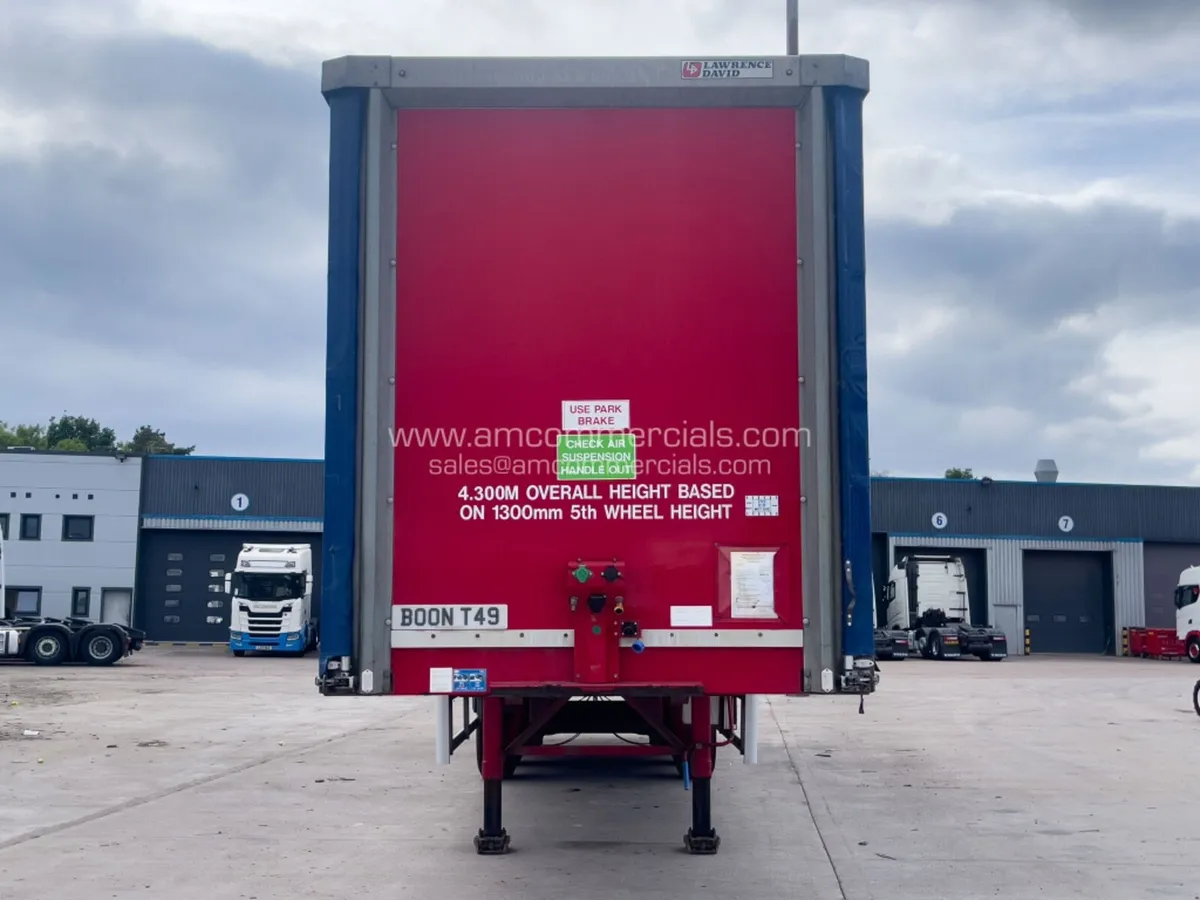 2018 LAWRENCE DAVID 4300MM CURTAINSIDE TRAILER - Image 2