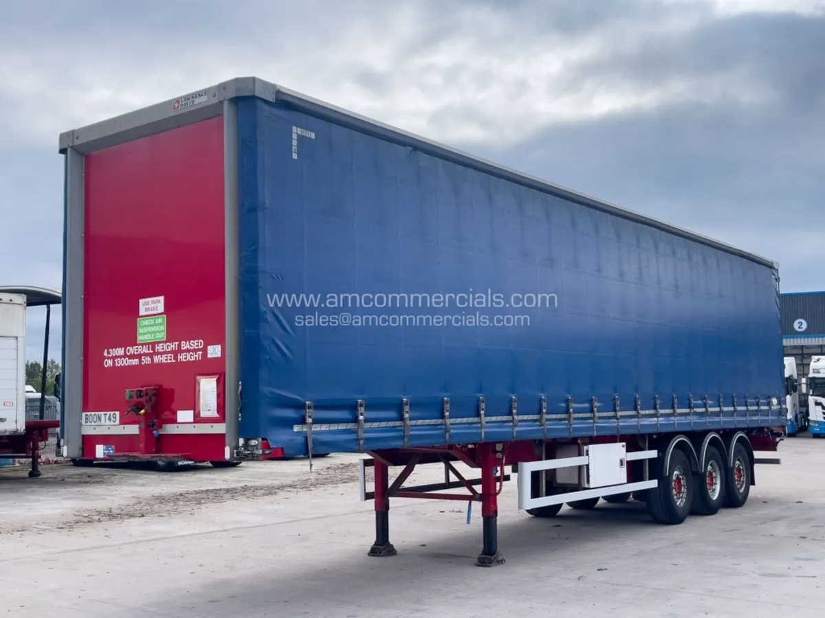 2018 LAWRENCE DAVID 4300MM CURTAINSIDE TRAILER - Image 3