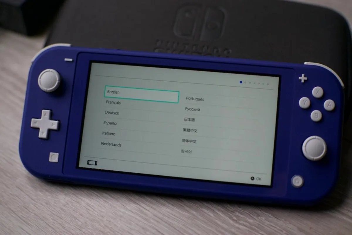 Nintendo Switch Lite & Case with Charger - Image 2