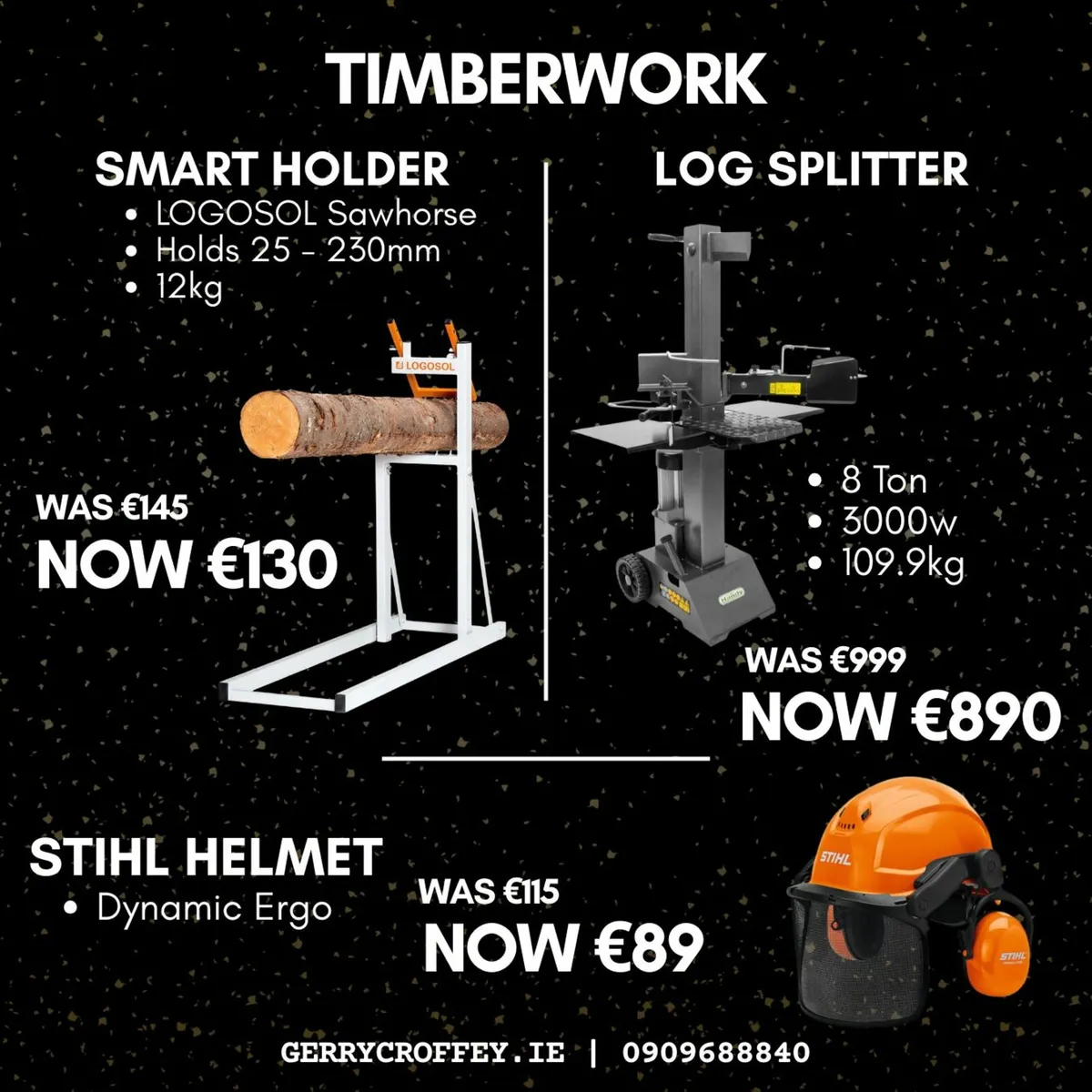 Timber Bundle at Gerry Croffeys this Black Friday - Image 2