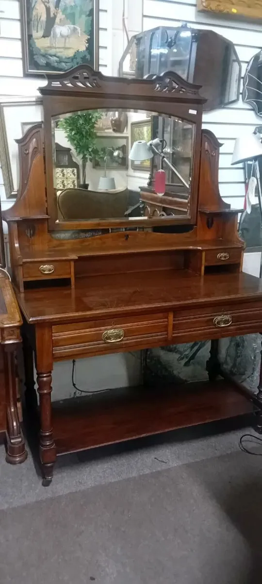 Arts And Crafts Era Dressing Table - Image 2