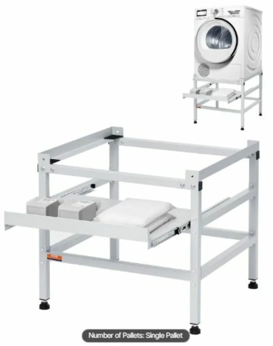 Washing Machine Stand, 25.2x25-Inch Washer Laundry - Image 1