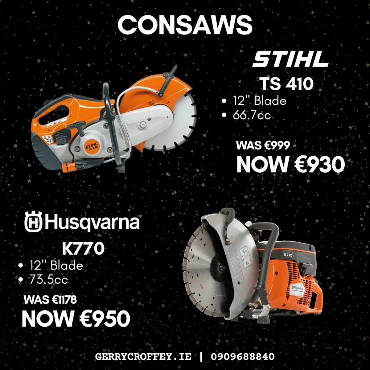Stihl & Husqvarna Consaw - Black Friday Sale - Image 2
