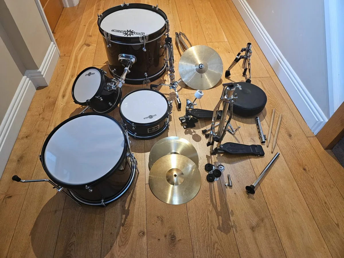 Junior Drum Kit  5 piece   gear4music - Image 4