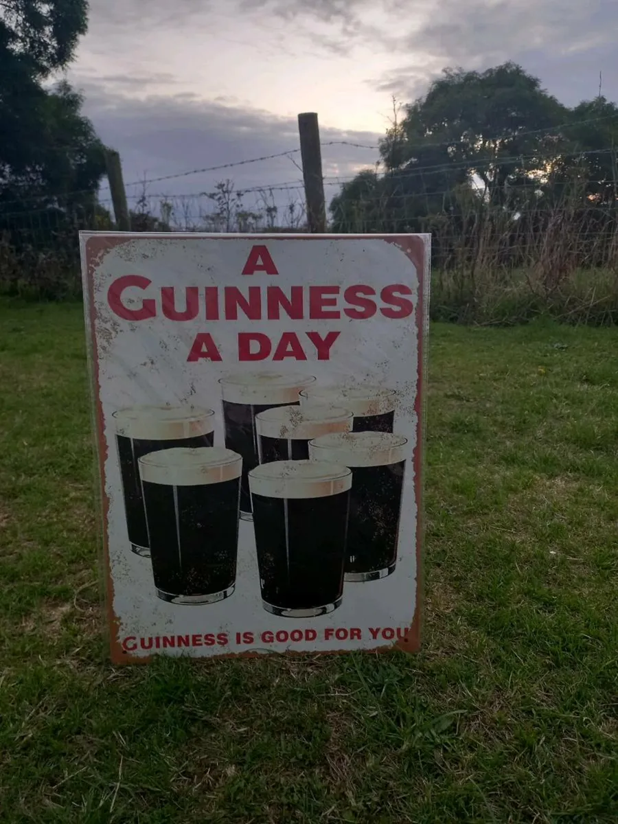 Guinness Tin Sign