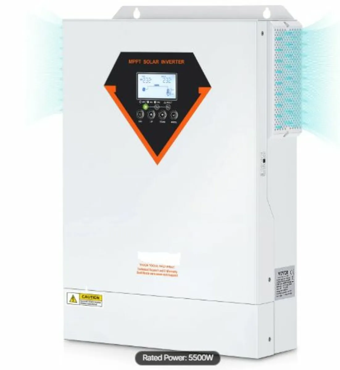 Hybrid Solar Inverter, 5500W, Pure Sine Wave Off - Image 1